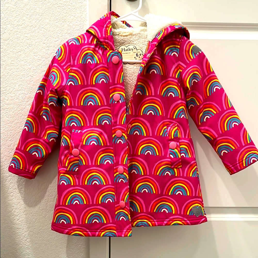 HATLEY- Sherpa Lined Raincoat- 6